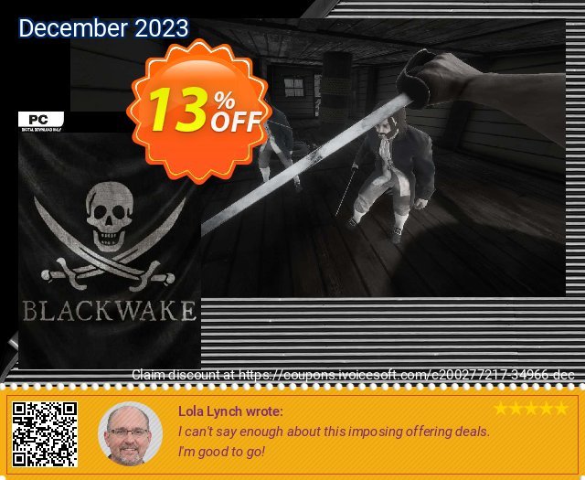 Blackwake PC 惊人的 优惠券 软件截图