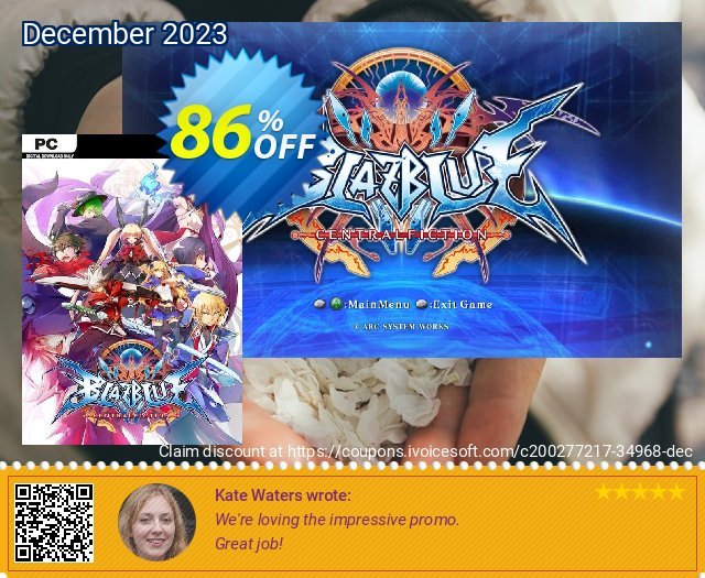 BlazBlue Centralfiction PC khusus penawaran sales Screenshot