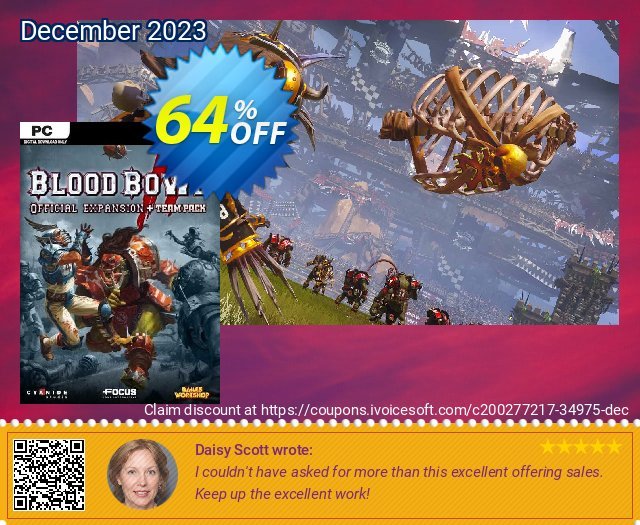 Blood Bowl 2 - Official Expansion + Team Pack PC teristimewa sales Screenshot