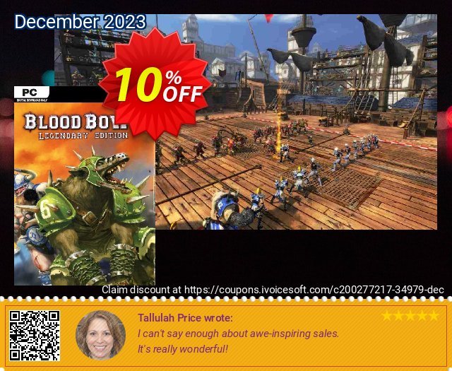 Blood Bowl Legendary Edition PC 令人吃惊的 促销销售 软件截图