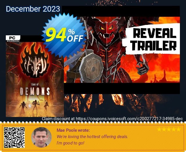 Book of Demons PC (EU) discount 94% OFF, 2024 World Sexual Health Day discount. Book of Demons PC (EU) Deal 2024 CDkeys