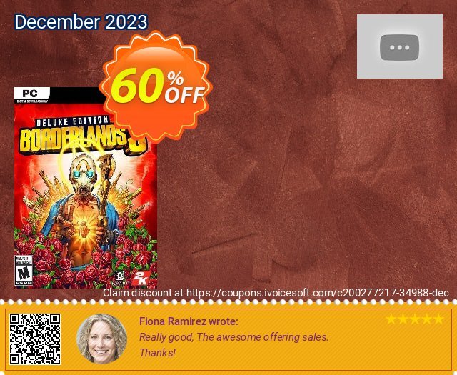 Borderlands 3 Deluxe Edition PC  (US/AUS/JP) beeindruckend Rabatt Bildschirmfoto