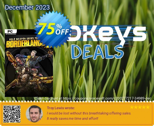 Borderlands 3: Gold Weapon Skins Pack PC -  DLC 超级的 产品销售 软件截图