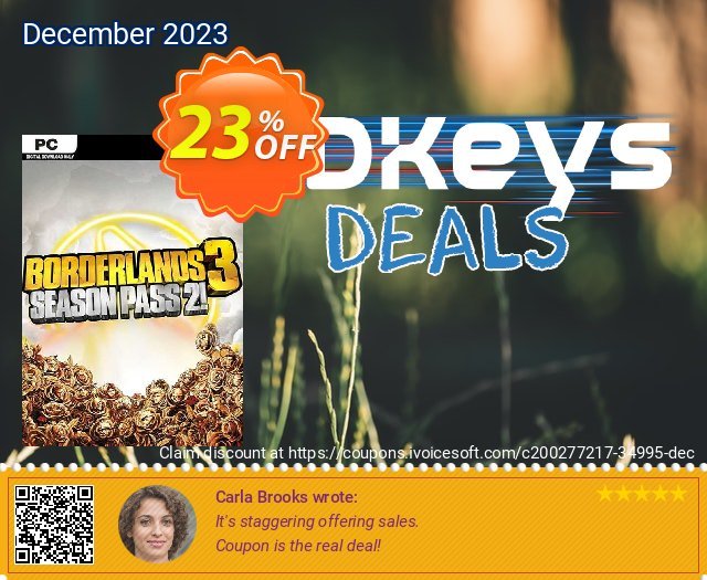 Borderlands 3: Season Pass 2 PC (EU) discount 23% OFF, 2024 World Heritage Day promo. Borderlands 3: Season Pass 2 PC (EU) Deal 2024 CDkeys