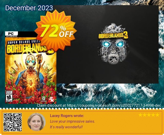 Borderlands 3 Super Deluxe Edition (Steam) (WW) 令人敬畏的 销售 软件截图
