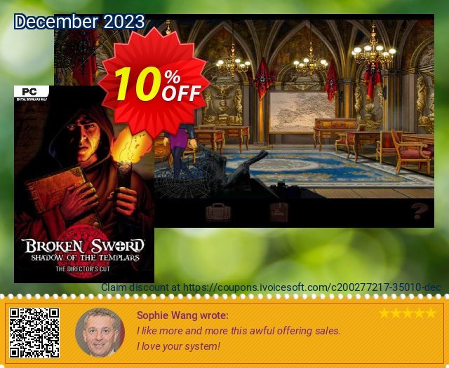 Broken Sword Director&#039;s Cut PC 令人难以置信的 产品销售 软件截图