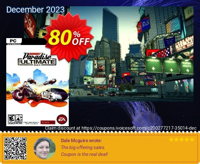 Burnout Paradise The Ultimate Box PC megah kode voucher Screenshot