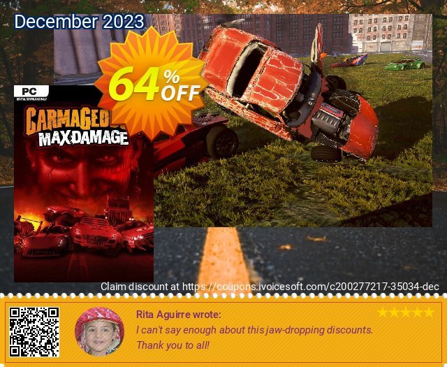 Carmageddon: Max Damage PC 气势磅礴的 产品销售 软件截图