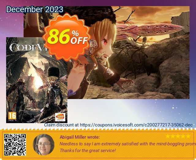 Code Vein PC discount 86% OFF, 2024 Easter Day promotions. Code Vein PC Deal 2024 CDkeys