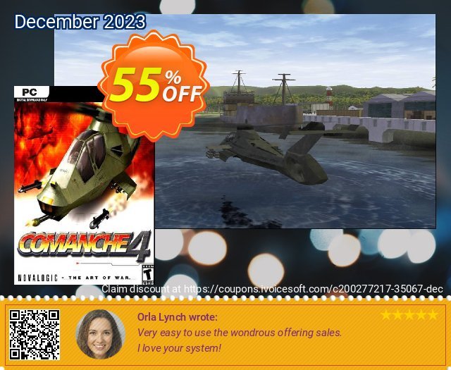 Comanche 4 PC tersendiri penawaran loyalitas pelanggan Screenshot