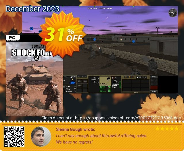 Combat Mission Shock Force 2 PC teristimewa kupon Screenshot