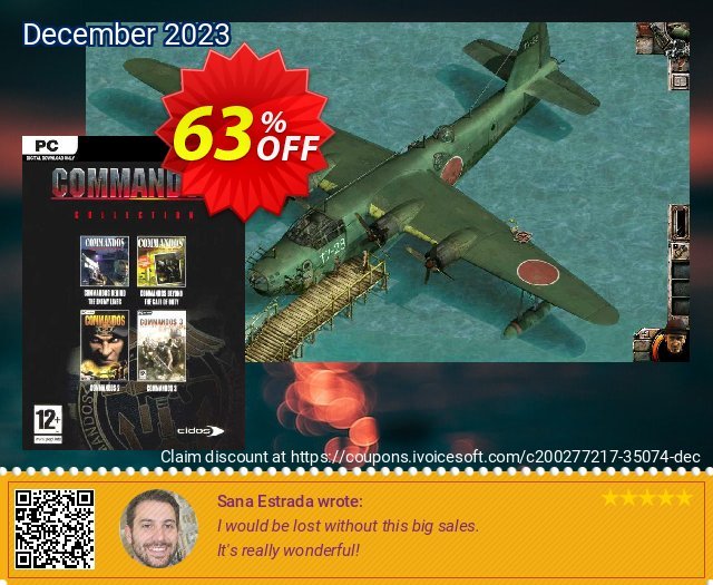 Commandos: Collection PC discount 63% OFF, 2024 Spring offering sales. Commandos: Collection PC Deal 2024 CDkeys