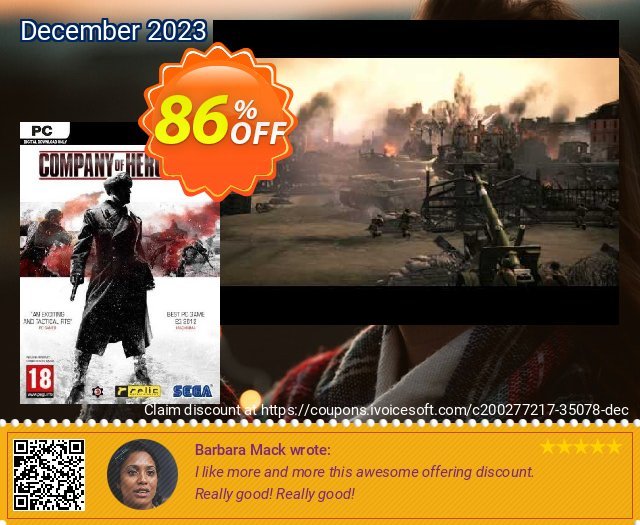 Company of Heroes 2 PC (EU) discount 86% OFF, 2024 Resurrection Sunday offering sales. Company of Heroes 2 PC (EU) Deal 2024 CDkeys