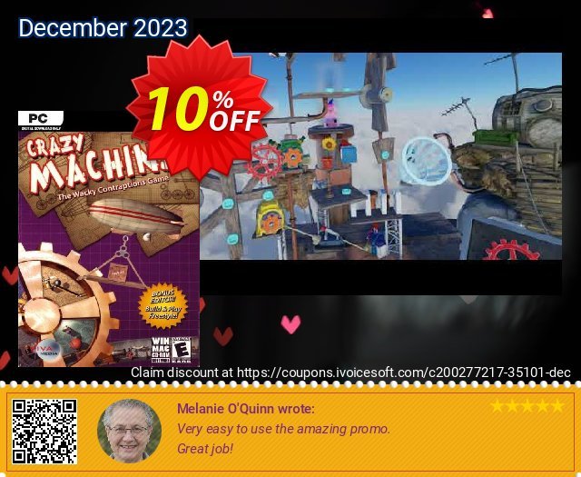 Crazy Machines PC wunderbar Außendienst-Promotions Bildschirmfoto