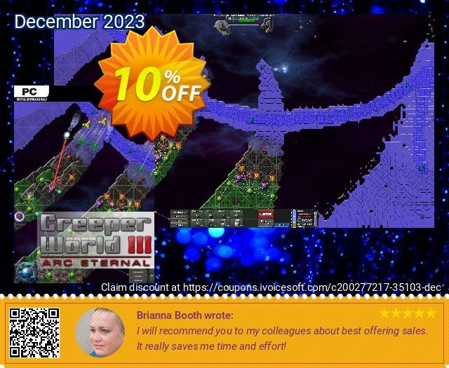 Creeper World 3 Arc Eternal PC discount 10% OFF, 2024 Resurrection Sunday offer. Creeper World 3 Arc Eternal PC Deal 2024 CDkeys