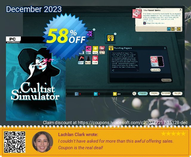 Cultist Simulator PC  신기한   할인  스크린 샷