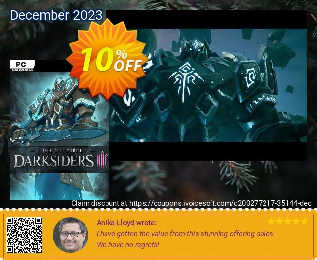 Darksiders III 3 The Crucible PC discount 10% OFF, 2024 Spring offering sales. Darksiders III 3 The Crucible PC Deal 2024 CDkeys
