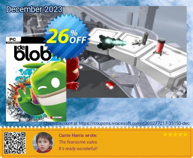 de Blob 2 PC discount 26% OFF, 2024 National Coffee Day offering sales. de Blob 2 PC Deal 2024 CDkeys