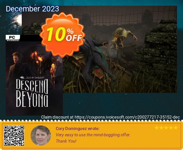 Dead by Daylight - Descend Beyond chapter PC - DLC discount 10% OFF, 2024 Easter Day offering sales. Dead by Daylight - Descend Beyond chapter PC - DLC Deal 2024 CDkeys
