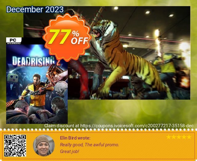 Dead Rising 2 PC besten Sale Aktionen Bildschirmfoto
