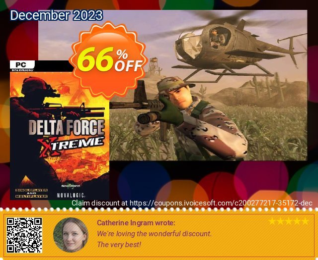 Delta Force: Xtreme PC discount 66% OFF, 2024 Memorial Day offering sales. Delta Force: Xtreme PC Deal 2024 CDkeys