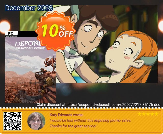 Deponia The Complete Journey PC faszinierende Rabatt Bildschirmfoto