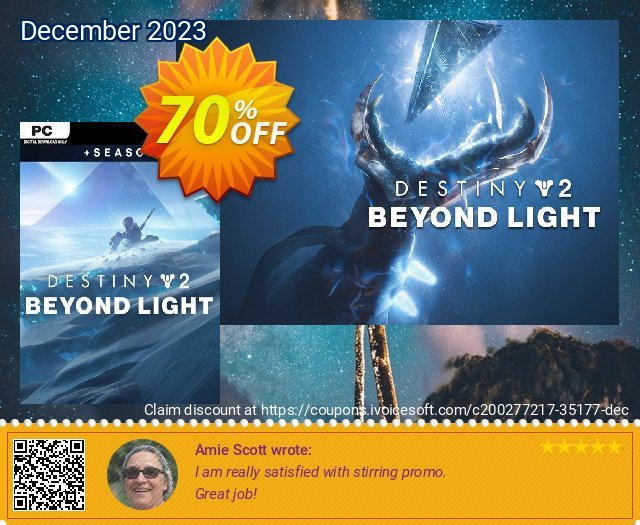 Destiny 2: Beyond Light + Season PC aufregenden Ermäßigungen Bildschirmfoto