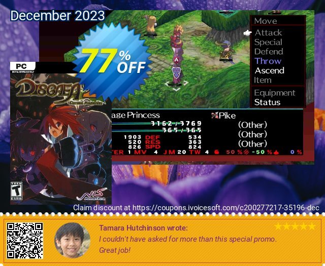 Disgaea 2 PC super Promotionsangebot Bildschirmfoto