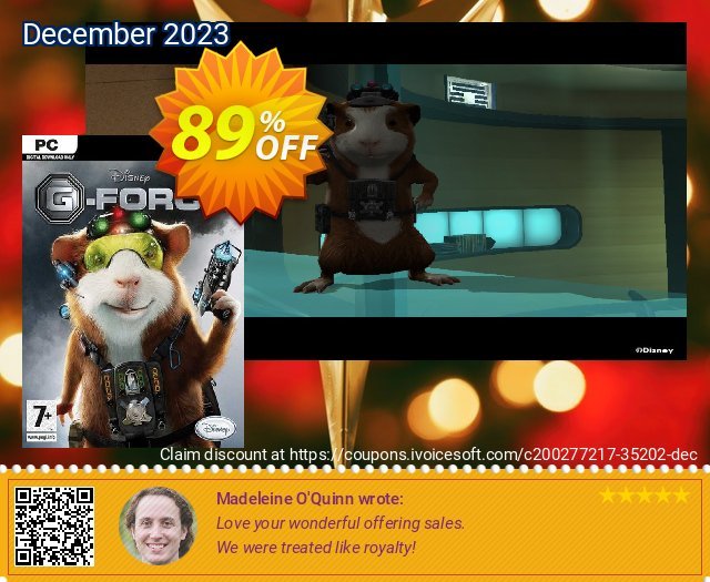 Disney G-Force PC 偉大な 奨励 スクリーンショット