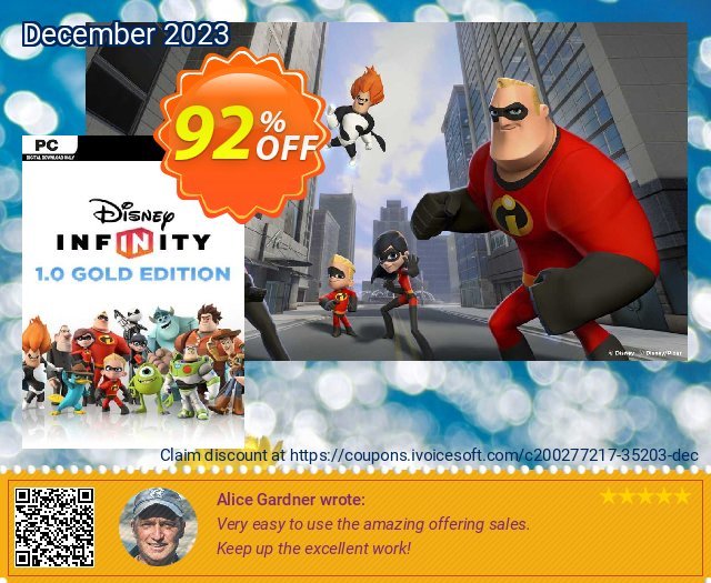 Disney Infinity 1.0 Gold Edition PC toll Außendienst-Promotions Bildschirmfoto