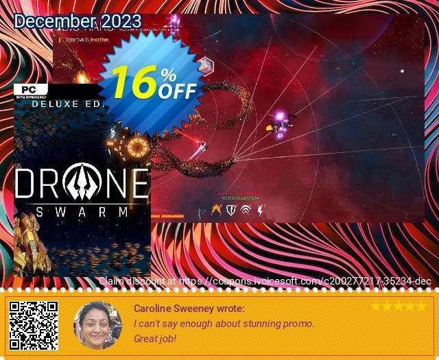 Drone Swarm Deluxe Edition PC enak penawaran waktu Screenshot