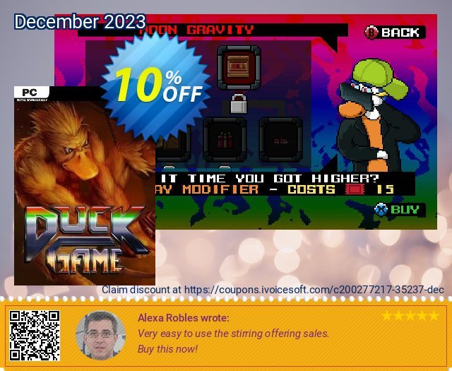 Duck Game PC faszinierende Außendienst-Promotions Bildschirmfoto