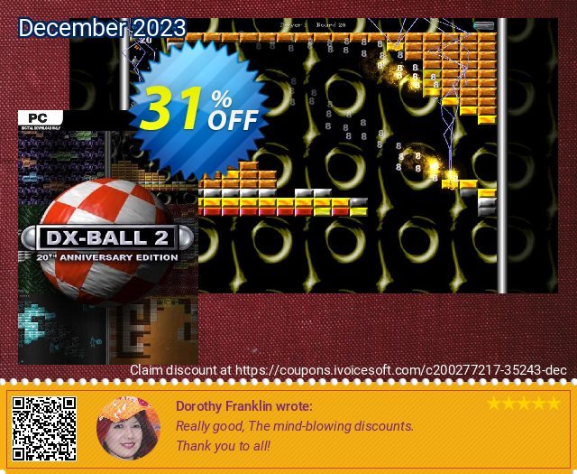 DX-Ball 2 20th Anniversary Edition PC 大きい 促進 スクリーンショット