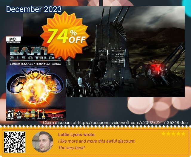 Earth 2150 Trilogy PC discount 74% OFF, 2024 Talk Like a Pirate Day sales. Earth 2150 Trilogy PC Deal 2024 CDkeys