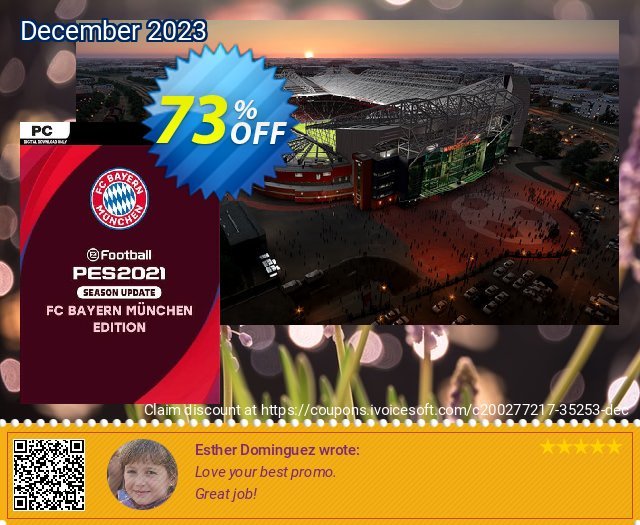 eFootball PES 2021 Bayern München Edition PC Spesial kode voucher Screenshot