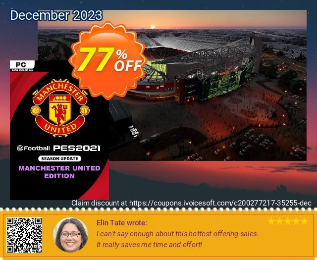 eFootball PES 2021 Manchester United Edition PC 令人敬畏的 促销 软件截图