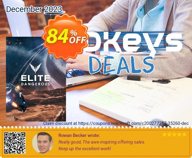Elite Dangerous PC discount 84% OFF, 2024 Mother's Day promo. Elite Dangerous PC Deal 2024 CDkeys