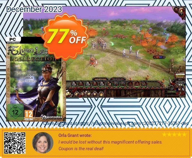 Elven Legacy Collection PC discount 77% OFF, 2024 Working Day offering sales. Elven Legacy Collection PC Deal 2024 CDkeys