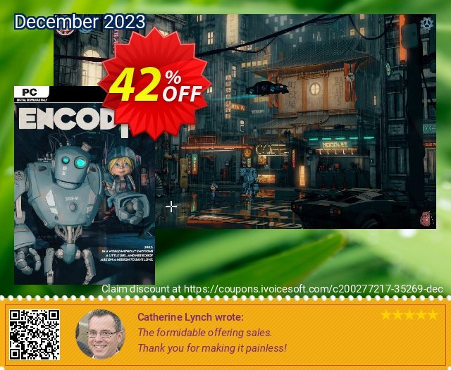 Encodya PC aufregenden Verkaufsförderung Bildschirmfoto