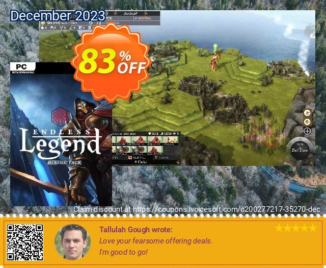 Endless Legend Classic Edition PC discount 83% OFF, 2024 World Heritage Day discounts. Endless Legend Classic Edition PC Deal 2024 CDkeys