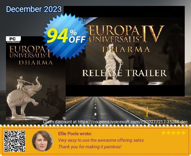 Europa Universalis IV 4 PC Inc. Dharma discount 94% OFF, 2024 April Fools' Day offering sales. Europa Universalis IV 4 PC Inc. Dharma Deal 2024 CDkeys