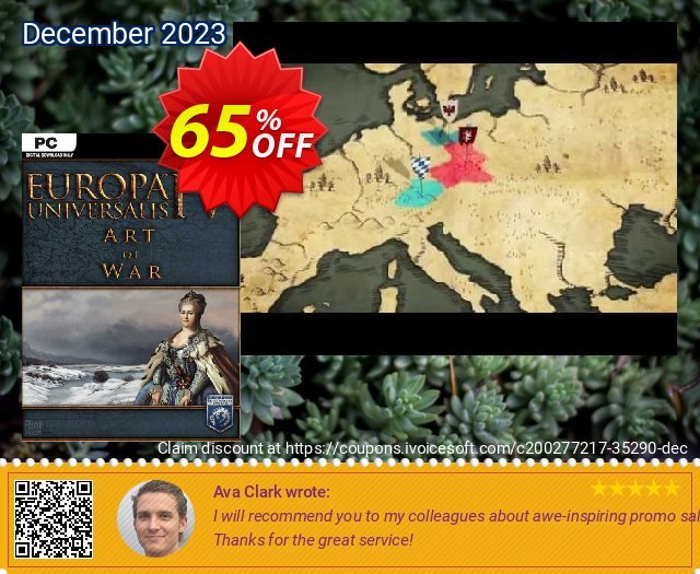 Europa Universalis IV: Art of War PC - DLC gemilang penawaran deals Screenshot