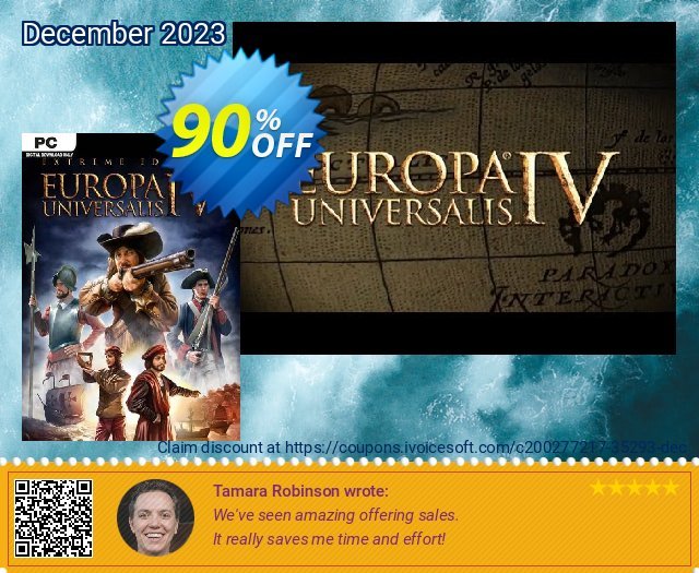 Europa Universalis IV Digital Extreme Edition (EU) PC 驚くばかり クーポン スクリーンショット