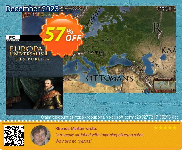 Europa Universalis IV: Res Publica PC - DLC discount 57% OFF, 2024 April Fools' Day offering sales. Europa Universalis IV: Res Publica PC - DLC Deal 2024 CDkeys