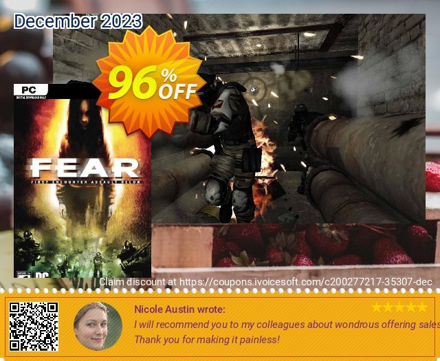 F.E.A.R. PC discount 96% OFF, 2024 Easter Day offering sales. F.E.A.R. PC Deal 2024 CDkeys