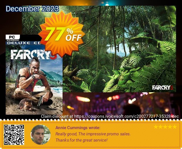 Far Cry 3 - Deluxe Edition PC Exzellent Rabatt Bildschirmfoto