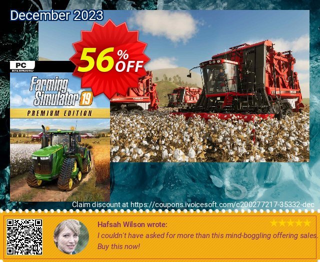 Farming Simulator 19 - Premium Edition PC mengagetkan penjualan Screenshot