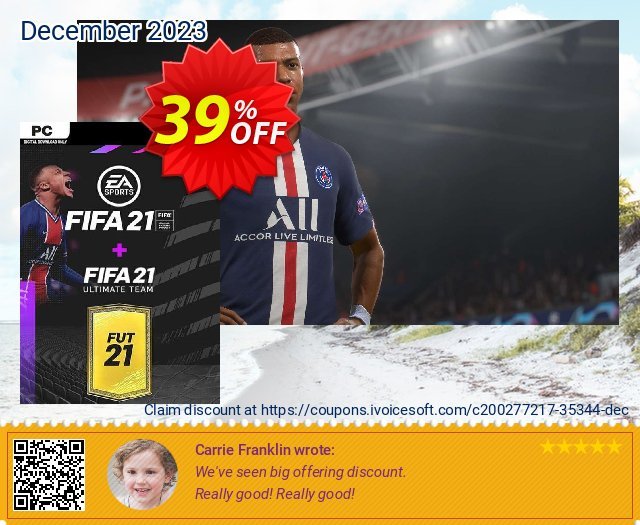 FIFA 21 PC + DLC discount 39% OFF, 2024 African Liberation Day offering sales. FIFA 21 PC + DLC Deal 2024 CDkeys