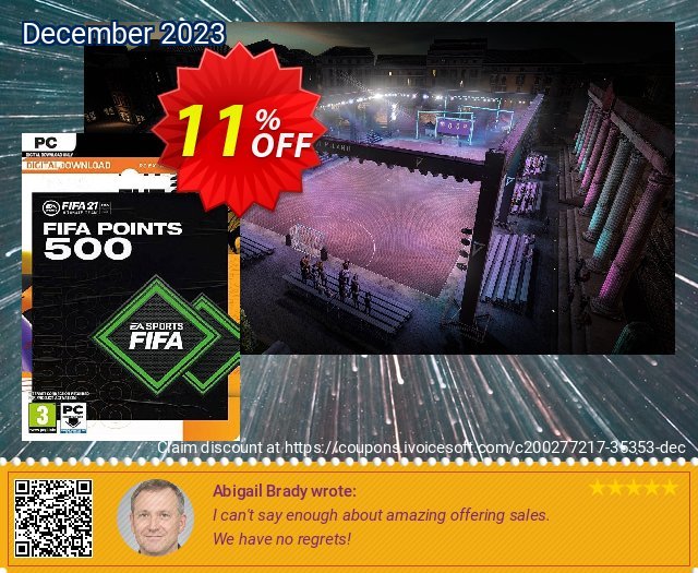 FIFA 21 Ultimate Team 500 Points Pack PC verblüffend Disagio Bildschirmfoto