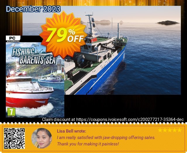 Fishing: Barents Sea PC discount 79% OFF, 2024 African Liberation Day discounts. Fishing: Barents Sea PC Deal 2024 CDkeys